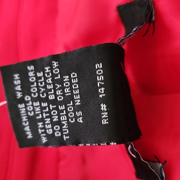 Ashley Stewart Red Power Ponte 1 Button Blazer SZ 16 - Picture 5 of 5